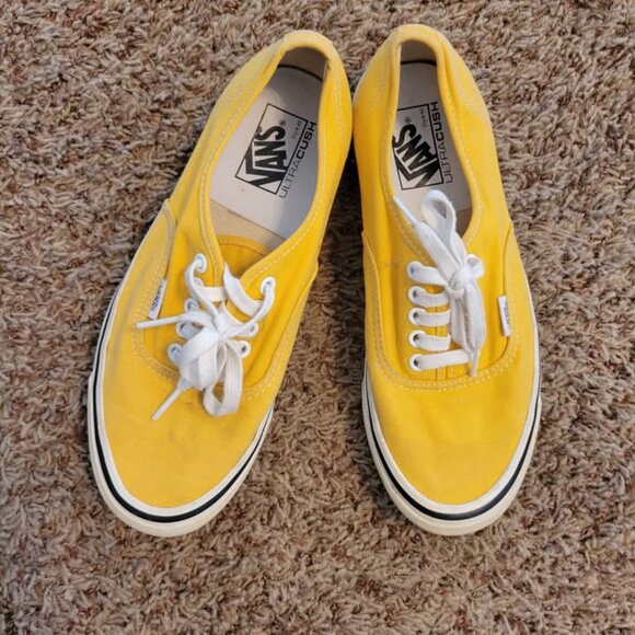 Authentic Vans Yellow Shoes - Picture 3 of 3